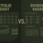 Portfolio Insights vs Dividend Radar comparo