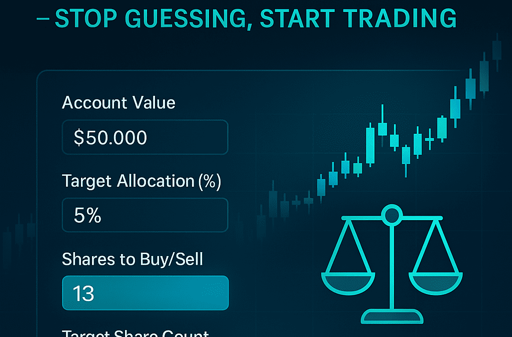 How to Use the Position Sizer Tool to Size Your Dividend Trades Like A Pro