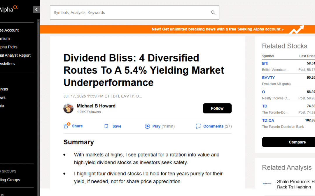 Seeking Alpha Review: Data Goldmine or Overpriced Megaphone?
