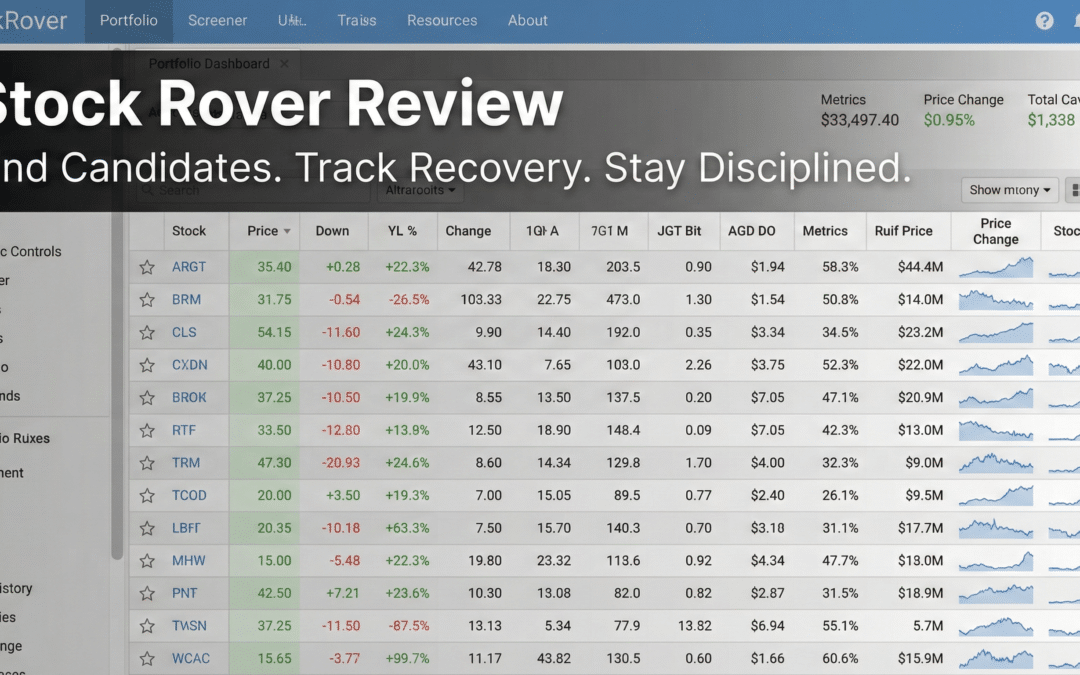 Stock Rover Review: Fetching Data for Dividends