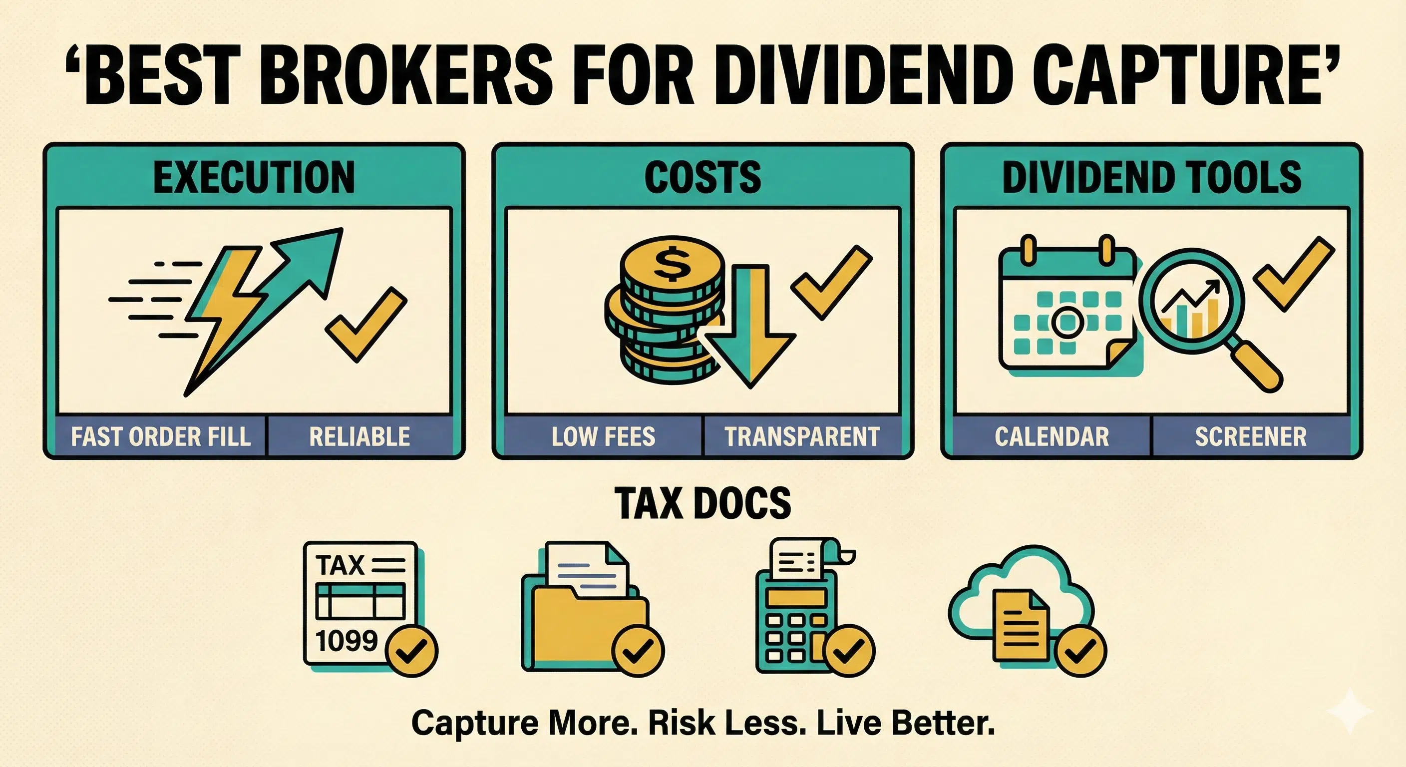 Best Brokers for Dividend Capture featured image