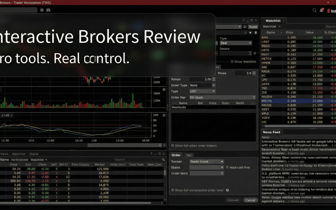 Interactive Brokers Review: Pro-Level Tools, Global Reach, and Serious Order Control (If You Can Handle It)