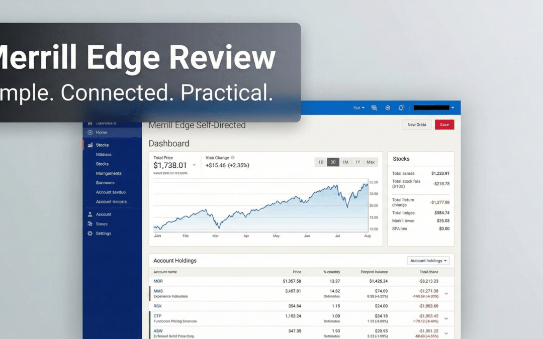 Merrill Edge Review: Solid Self-Directed Brokerage (Especially If You Bank With Bank of America)
