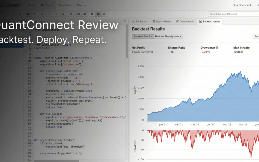 QuantConnect Review: Cloud Backtesting + Live Trading for People Who Prefer Code Over Guesswork