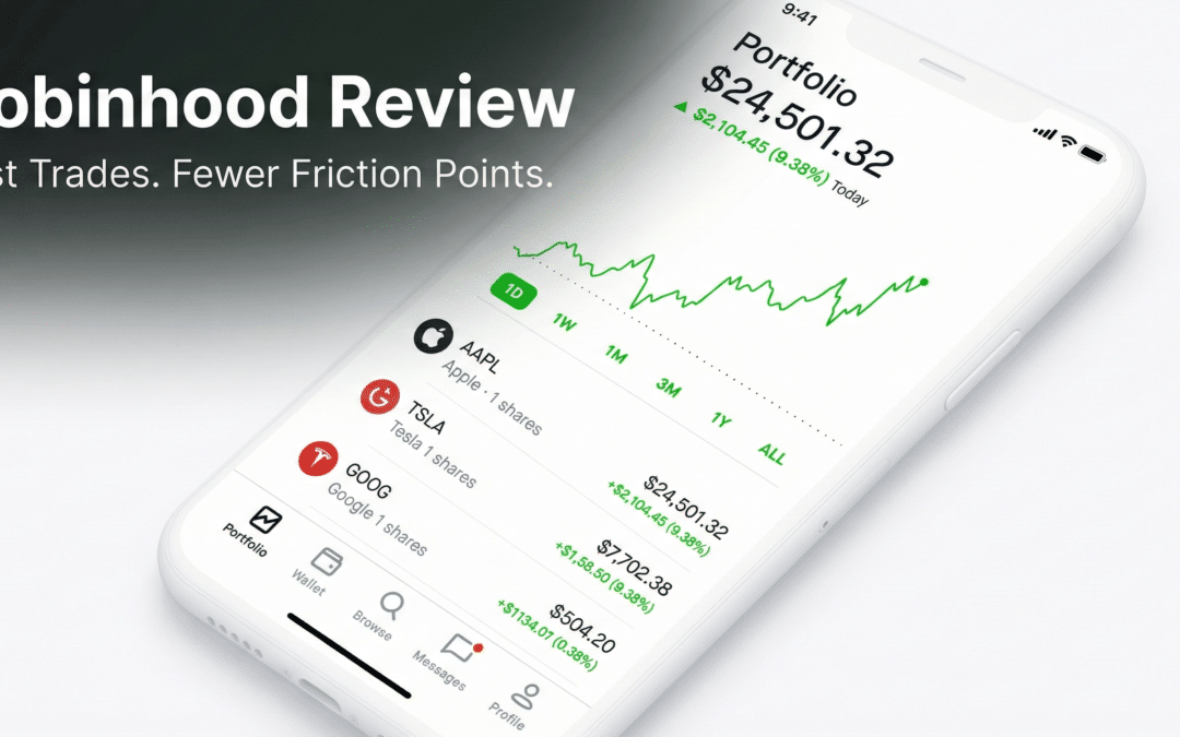 Robinhood Review: Commission-Free Trading for Quick Entries, Exits, and Dividend Churn Control