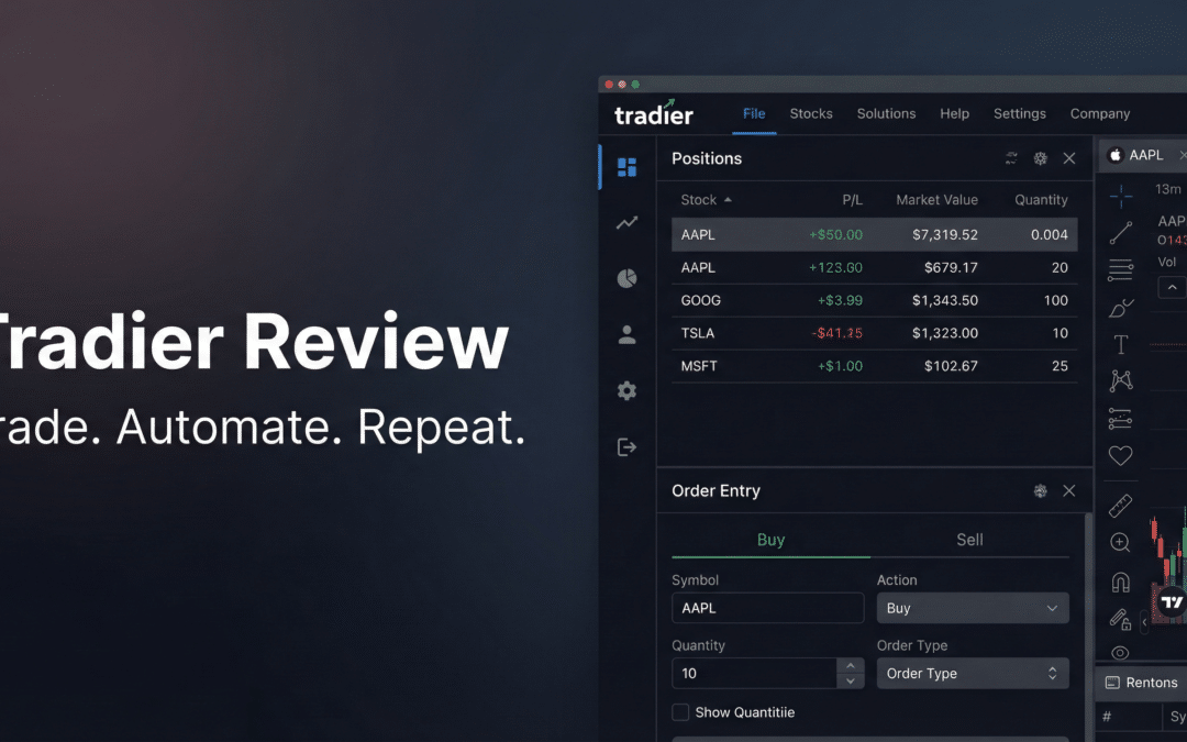 Tradier Review: The Broker Built for Options Traders, TradingView Fans, and API Automation Nerds