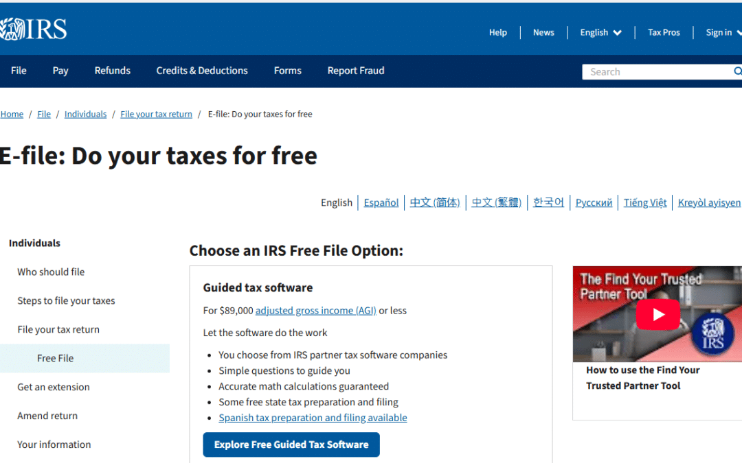 IRS Free File Review: The Legit “File Federal for Free” Option (When It’s Open)
