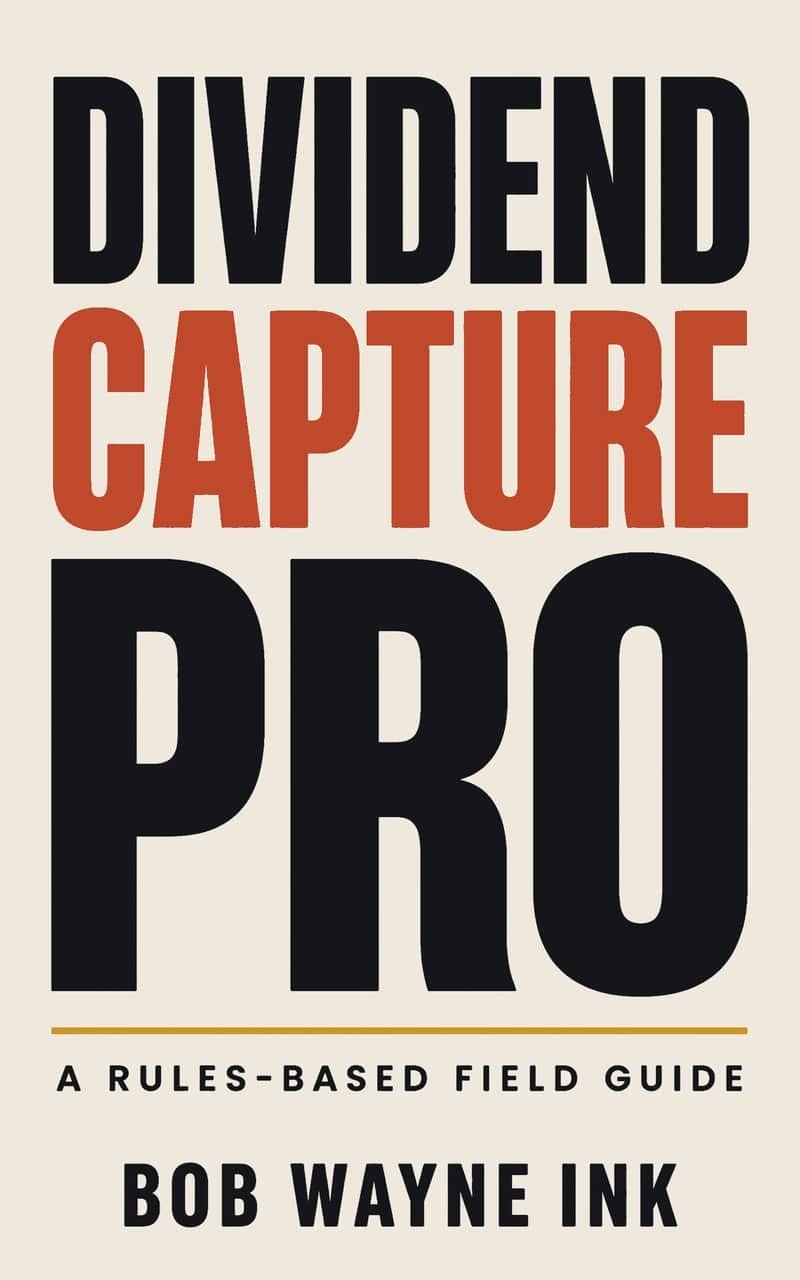 Dividend Capture Pro book cover